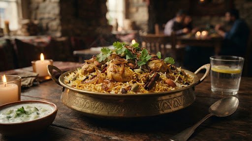 Authentic Afghan Chicken Biryani